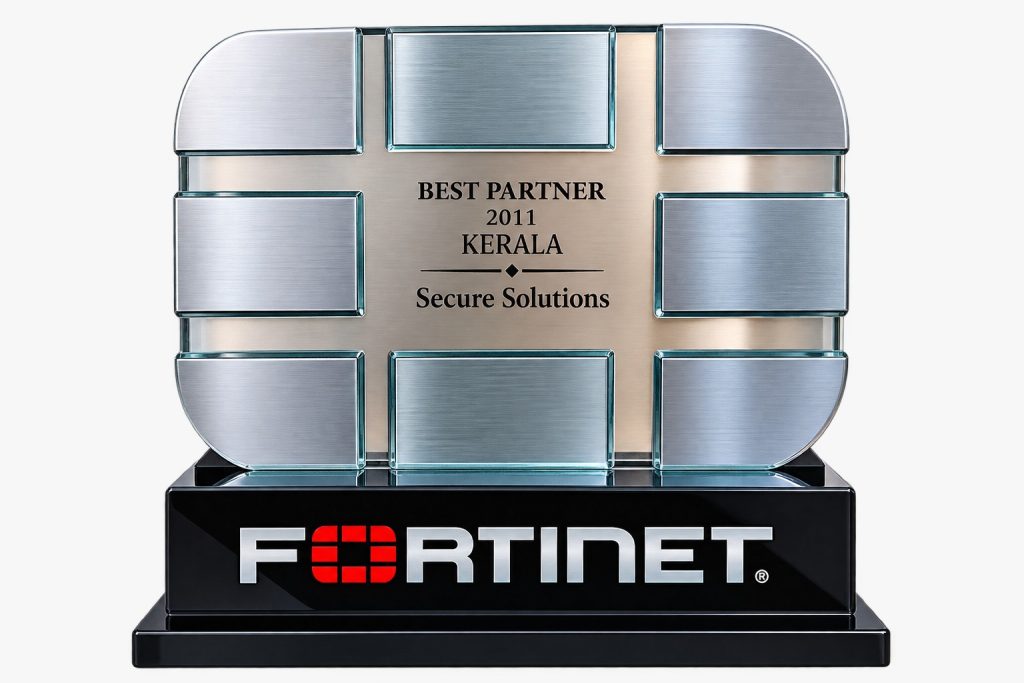 Fortinet Best Partner 2011, Kerala trophy